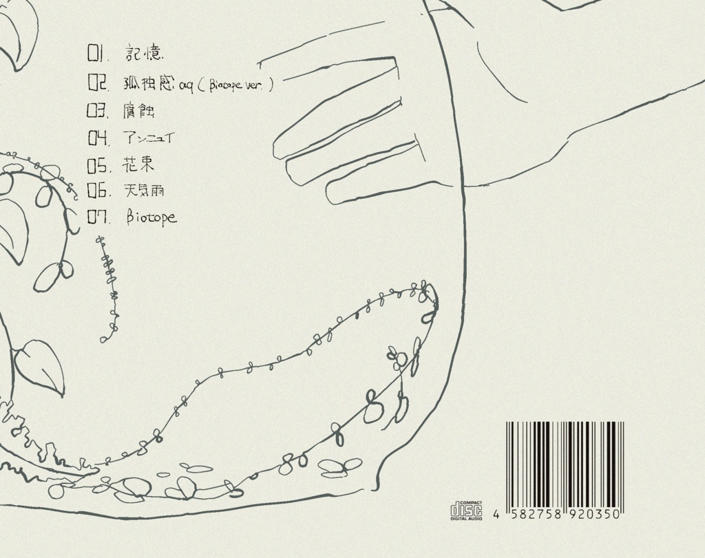 未椛 1st Album 「Biotope」