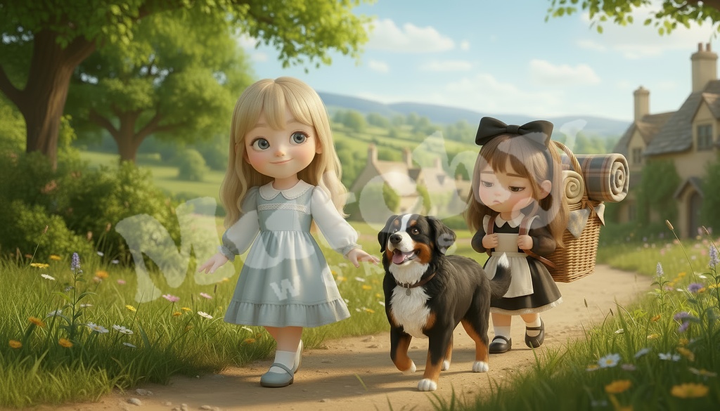 Meany&Ciel ピクニック編 5枚セット (AIイラスト 6Kサイズ)