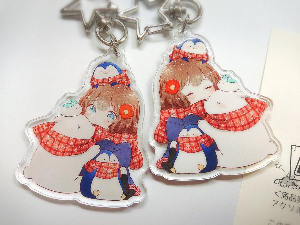 ぬくぬくアクリルキーホルダー