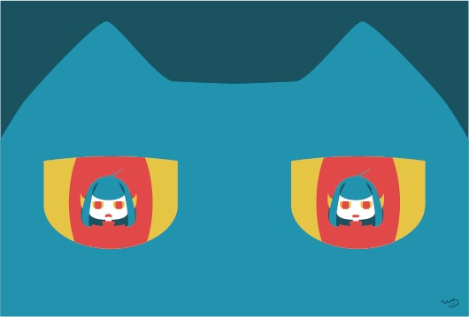 いつもねむい ポストカードD