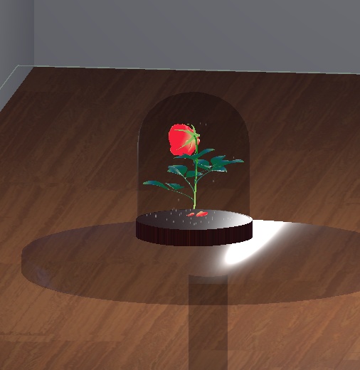 【無料3Dモデル】ガラスのテーブル