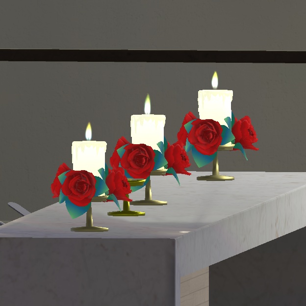 バレンタイン・キャンドル