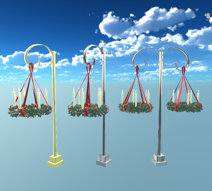 【クリスマス】キャンドルリーススタンド (41点セット)