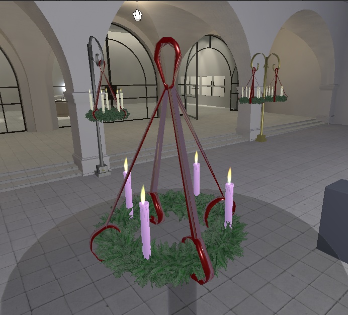 【クリスマス】キャンドルリーススタンド (41点セット)