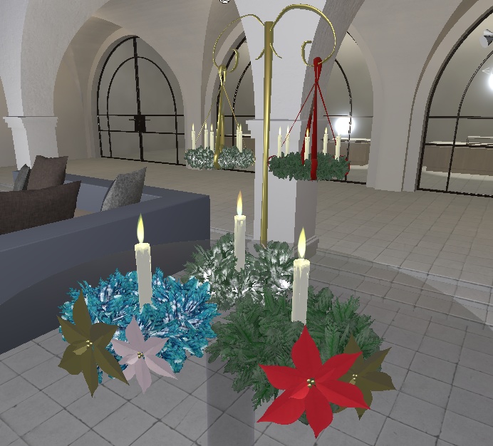 【クリスマス】キャンドルリーススタンド (41点セット)