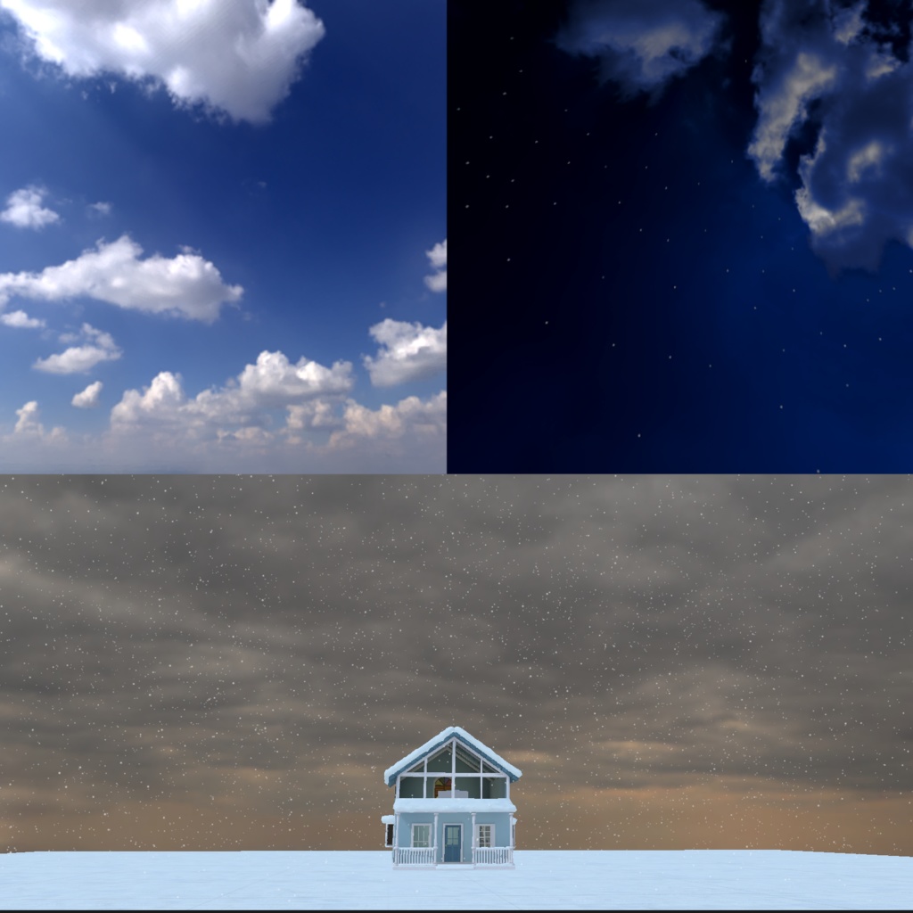 Attic Starry House_ 天窓の星空