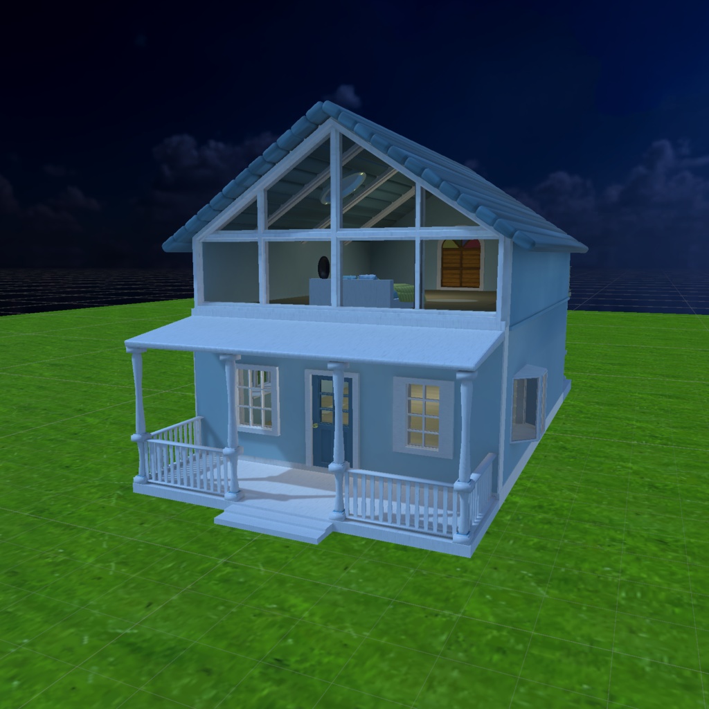 Attic Starry House_ 天窓の星空