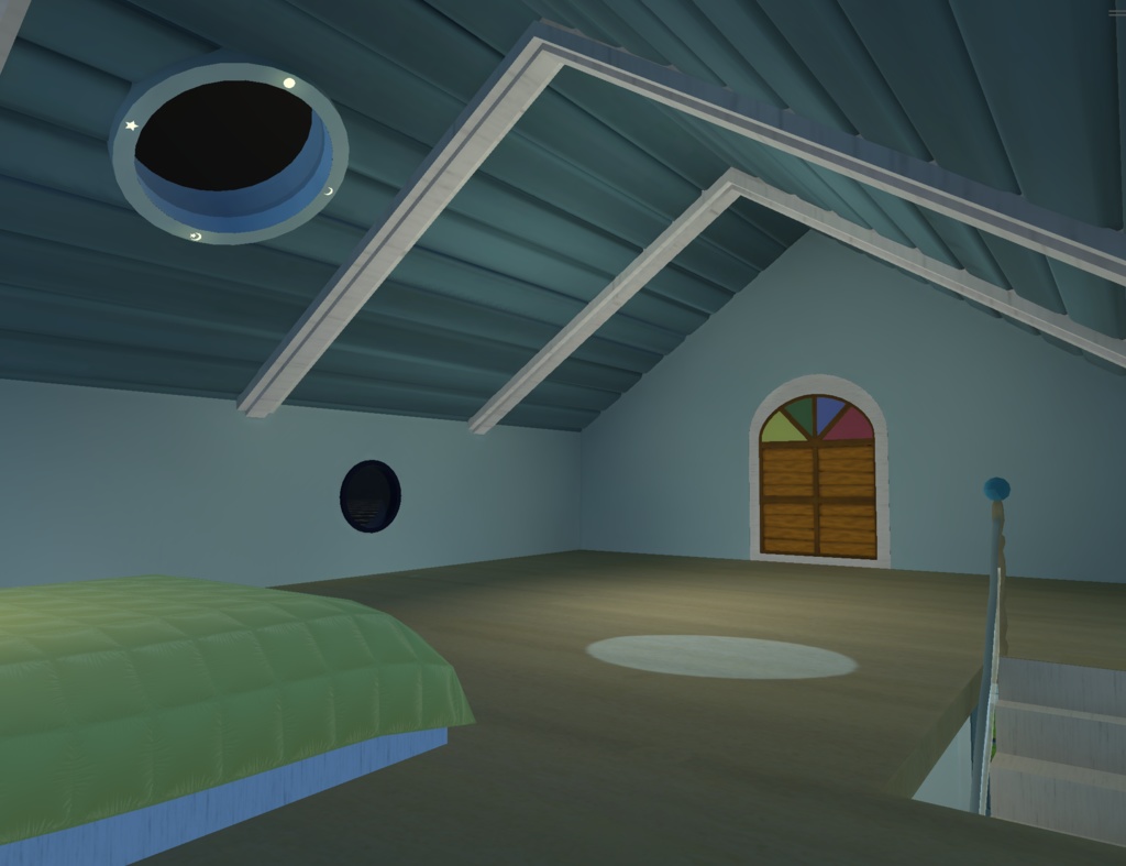 Attic Starry House_ 天窓の星空