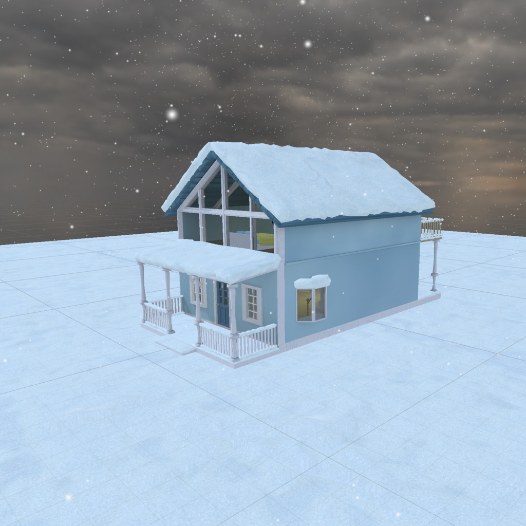 Attic Starry House_ 天窓の星空