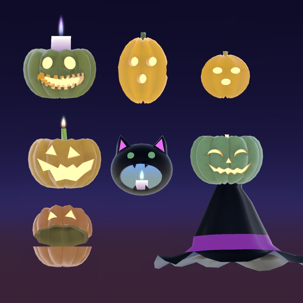 ハロウィン キャンドル ツリー