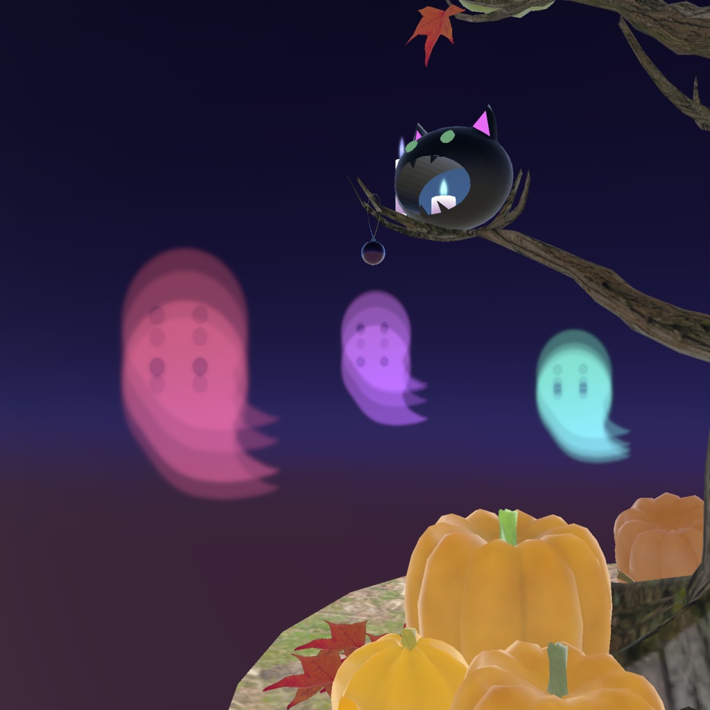 ハロウィン キャンドル ツリー