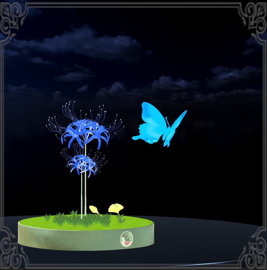 彼岸の灯守 _ 彼岸花のガラスドーム