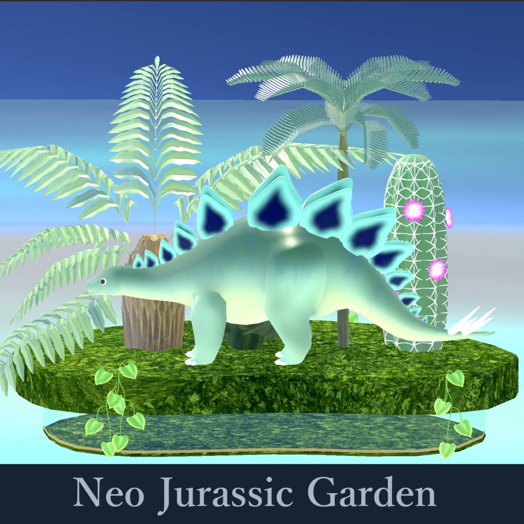 【動く！餌やりギミック付き】Neo Jurassic Garden
