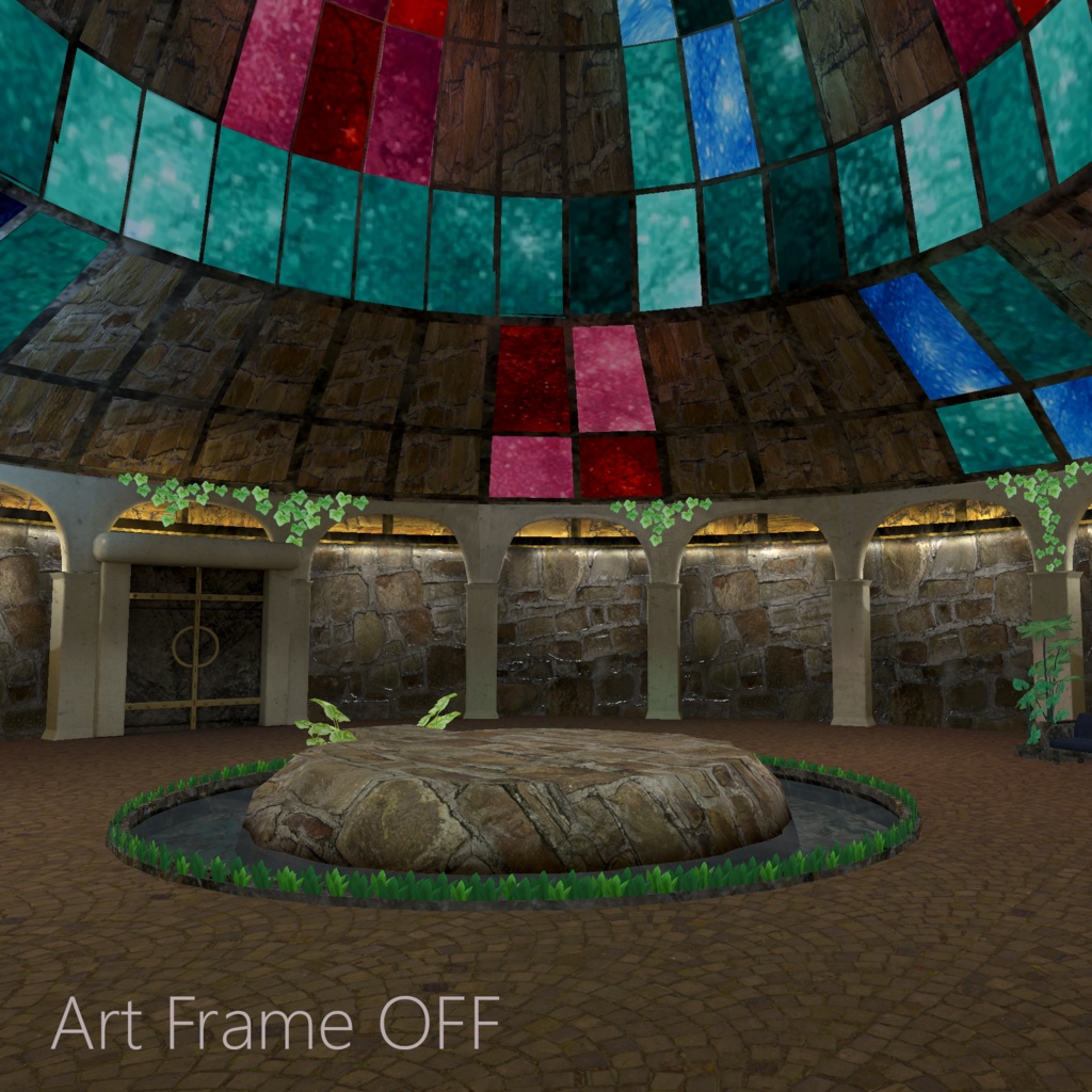 【VRC向けワールド】Glassflow Sanctuary _ 小さな海 – With Aquarium