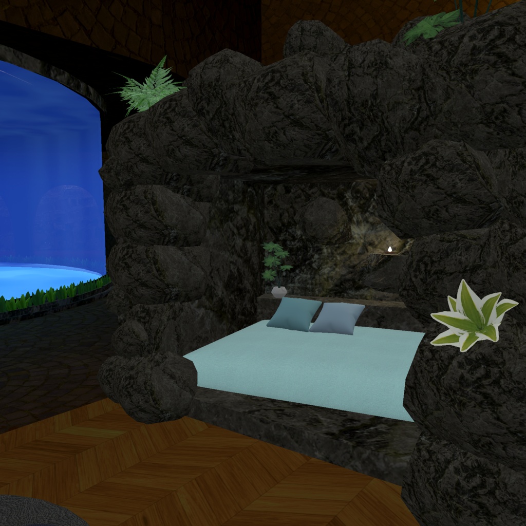 Glassflow Sanctuary _ 小さな海 – With Aquarium