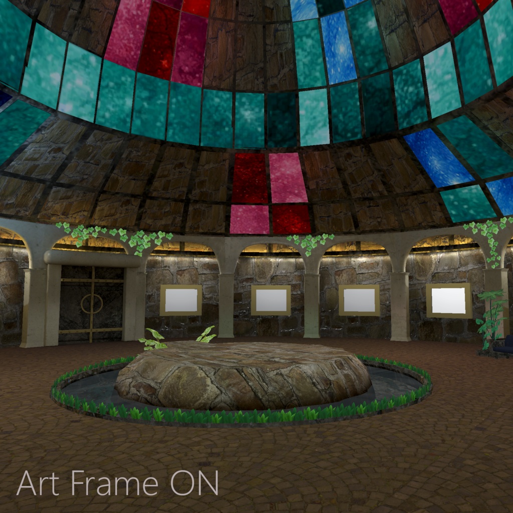 【VRC向けワールド】Glassflow Sanctuary _ 小さな海 – With Aquarium
