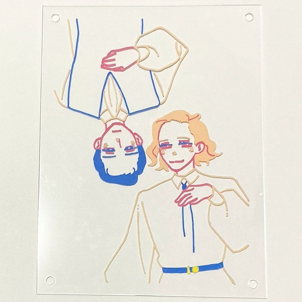 クリアパネル(アナログイラスト)