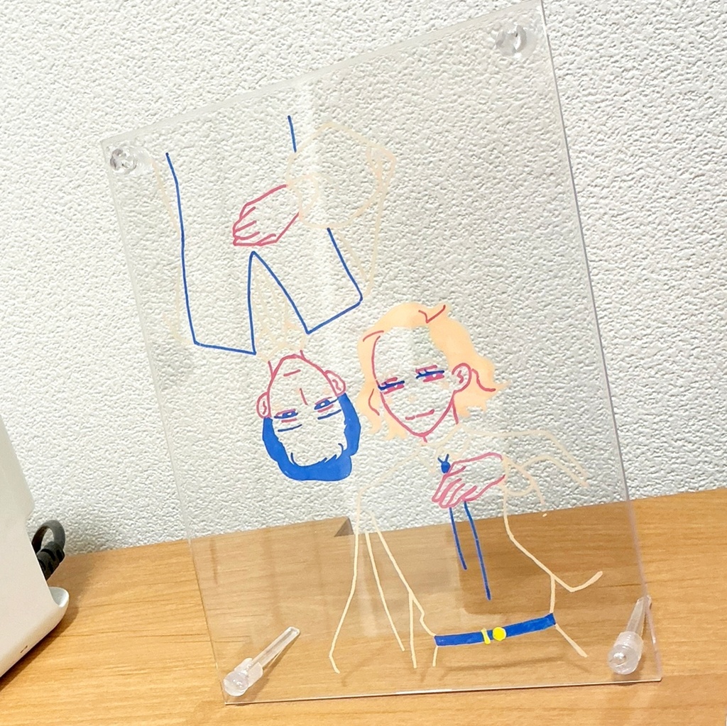 クリアパネル(アナログイラスト)