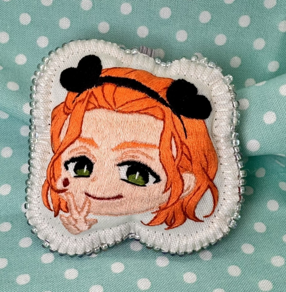 刺繍キーホルダー：twst/ケイト