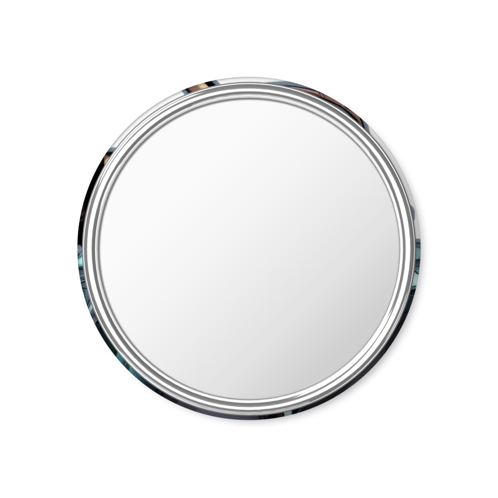 サイバーパンクな缶ミラー