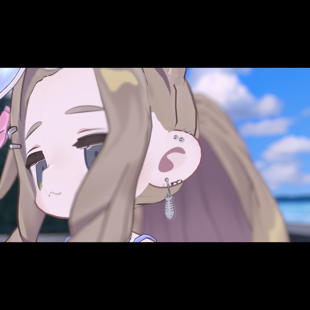 【キプフェル対応】CAT FLARE earring