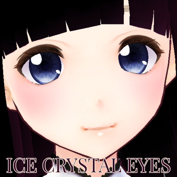 VRoid Eye Texture - Ice Crystal Eyes