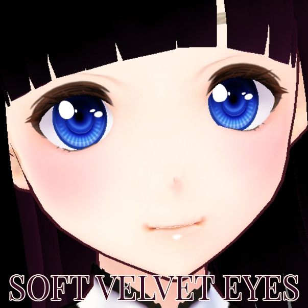 VRoid Eye Texture - Soft Velvet Eyes