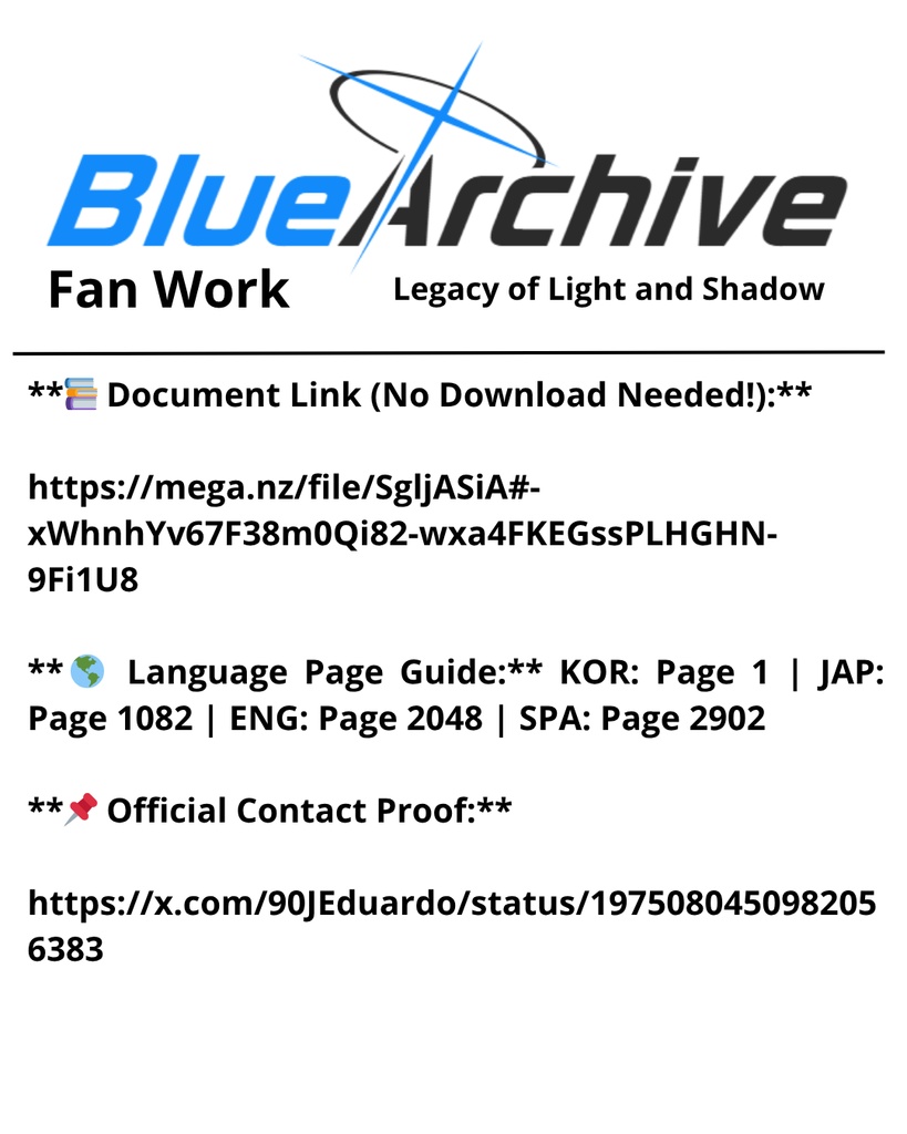 大規模伝承プロジェクト!「光と影の遺産」- MASSIVE Lore Project! "Legacy of Light and Shadow"