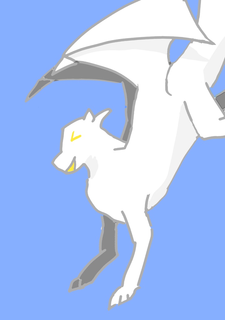 モノクロラッカドラゴン