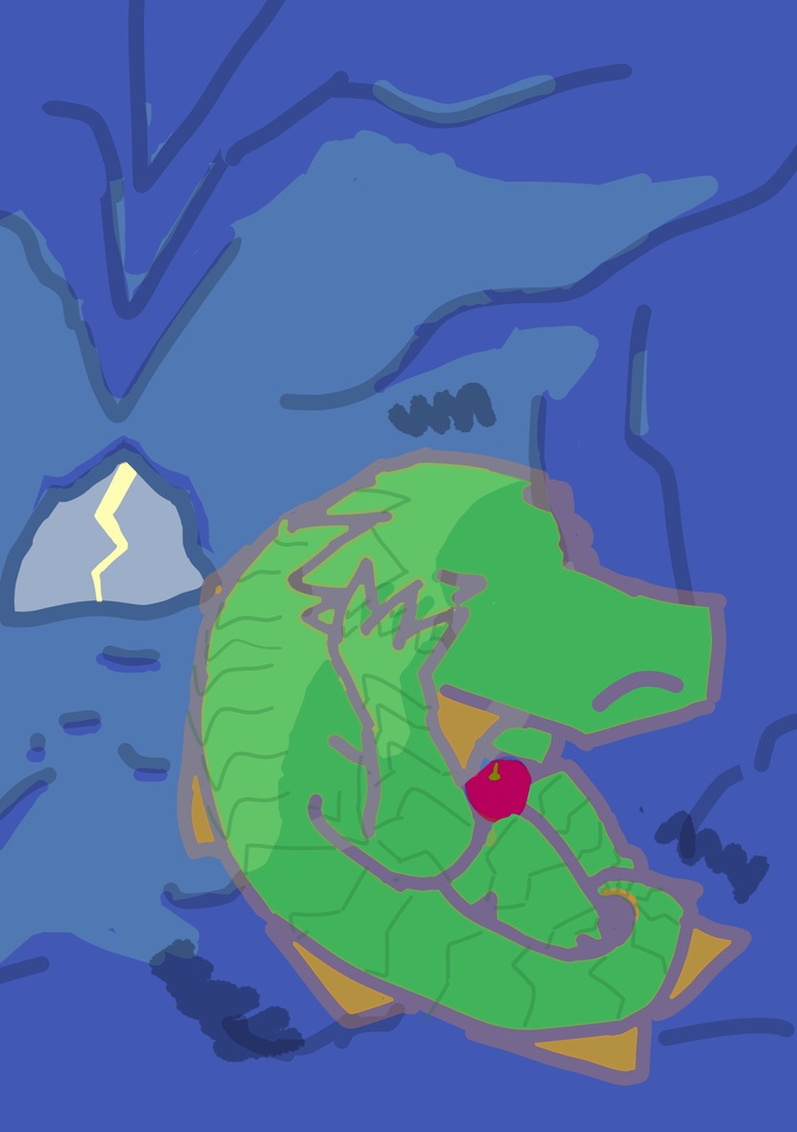 カミナリニガテドラゴン