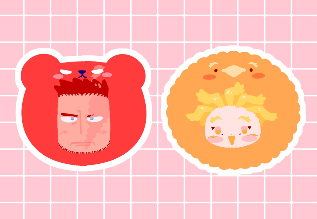 エンデヴァー ホークス きぐるみアクリルキーホルダー Peppy Peppy Booth