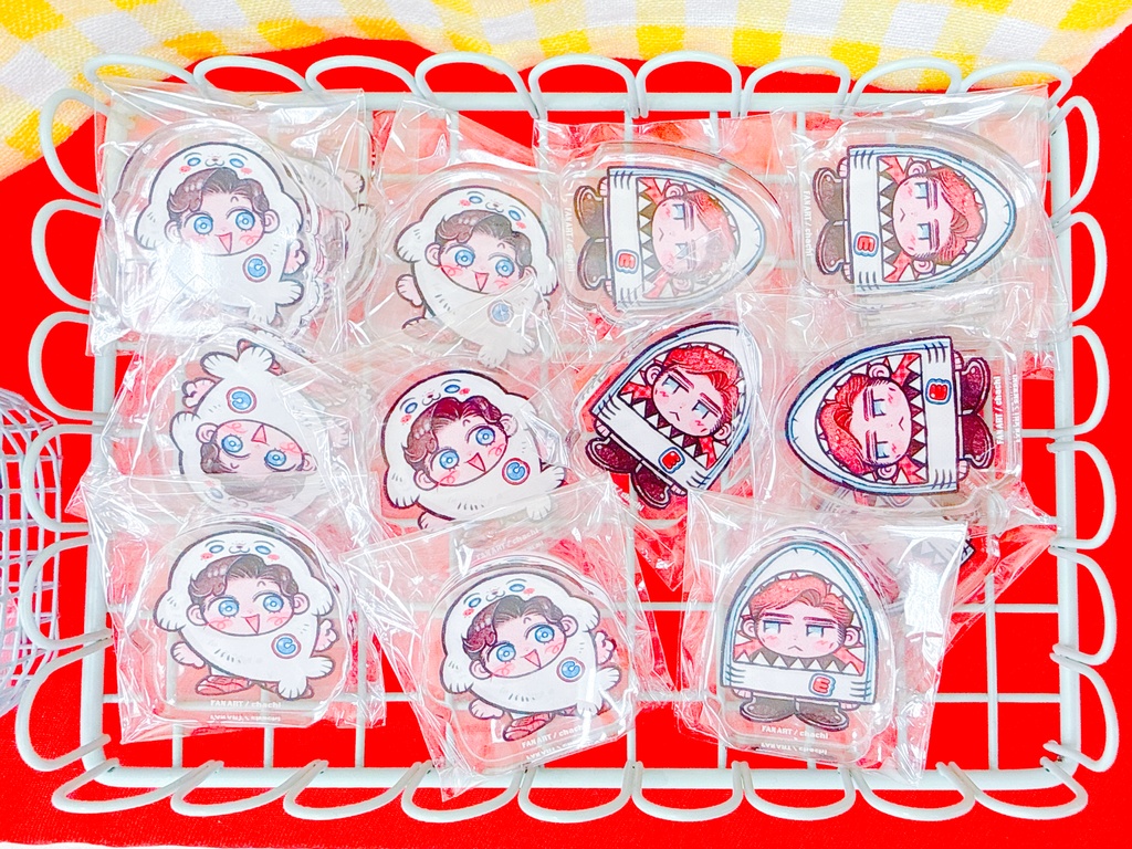 ミニアクリルフィギュアセット🦈🦭【エリチャ】