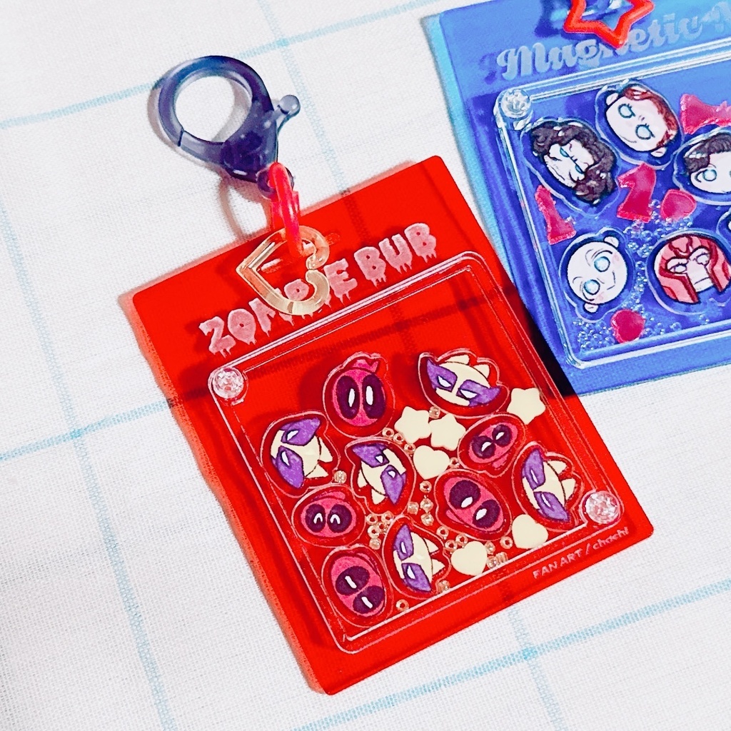 シャカシャカブリスターパックアクキー【ウルデプ】💛❤️