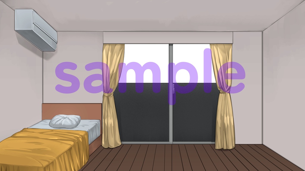 シンプル部屋背景セット