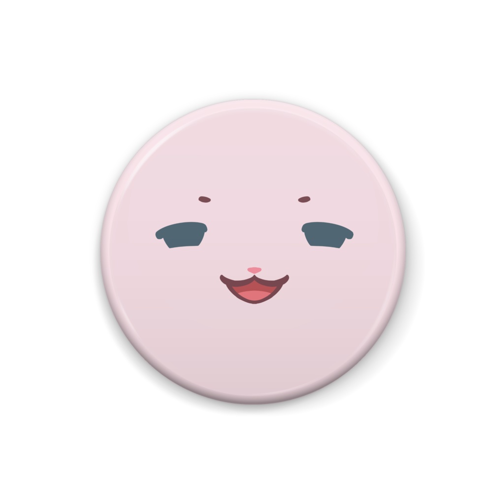 フワフワネイネちゃん顔面缶バッジ