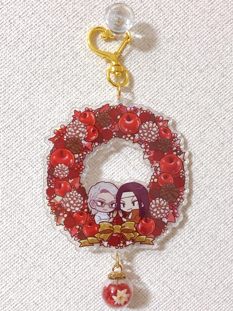 クリスマス君島&遠野アクキー