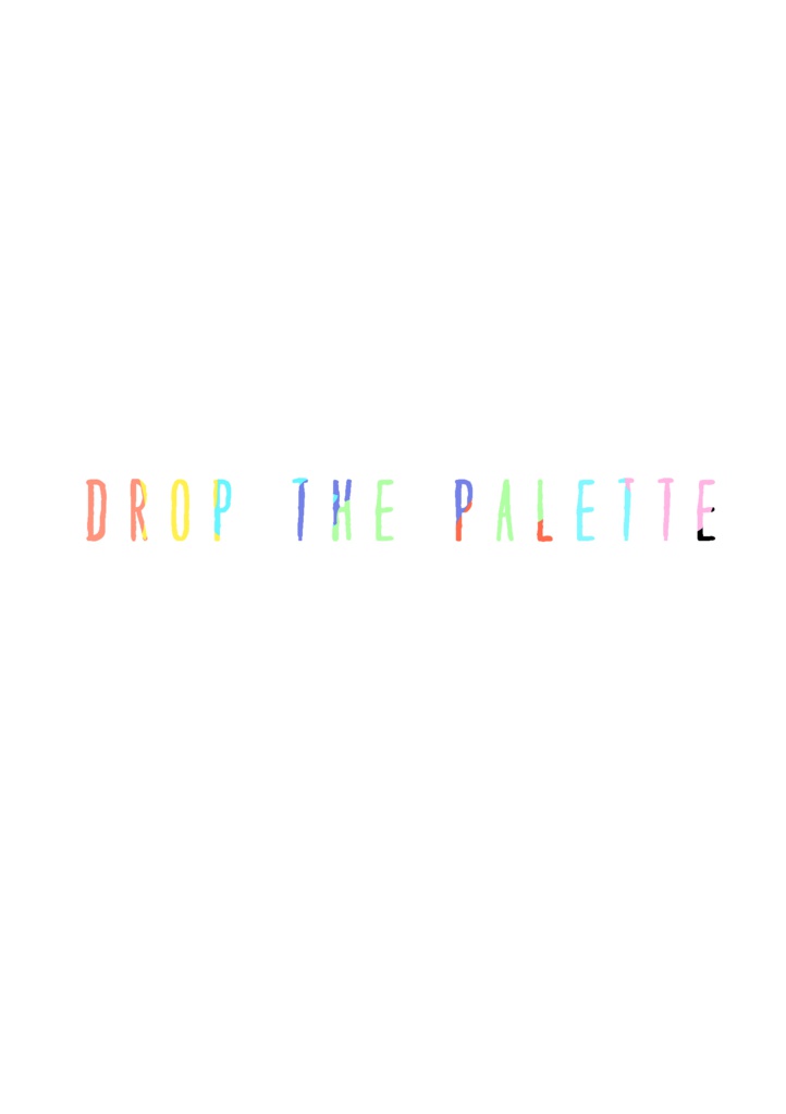 絵先コンピ「DROP THE PALETTE」