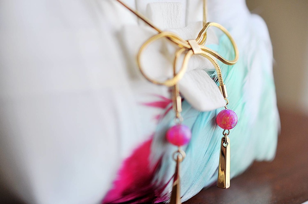 巴形薙刀イメージがま口