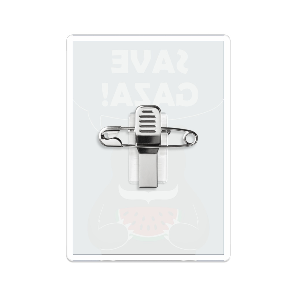 SAVE GAZA アクリルバッジ