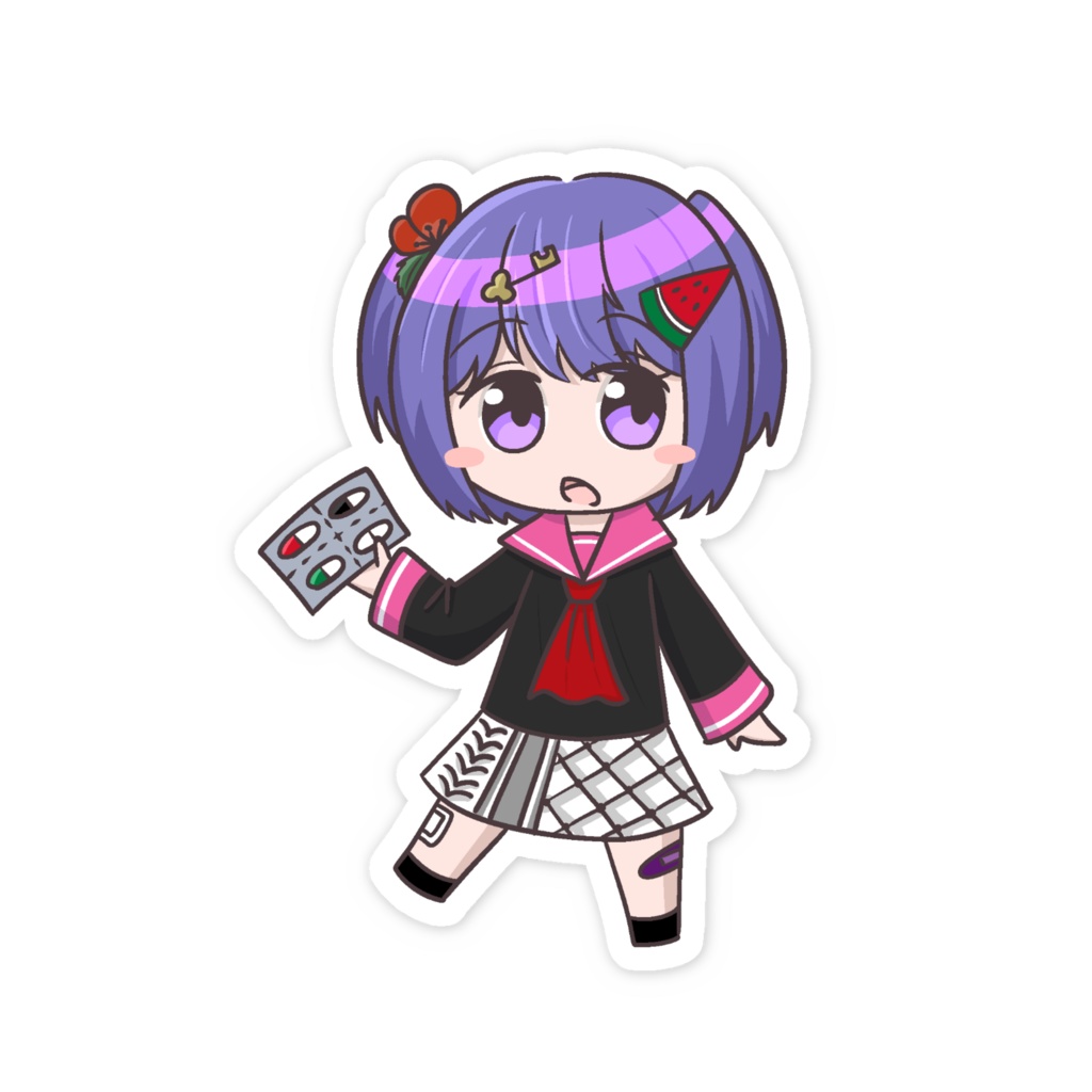 病みかわステッカー