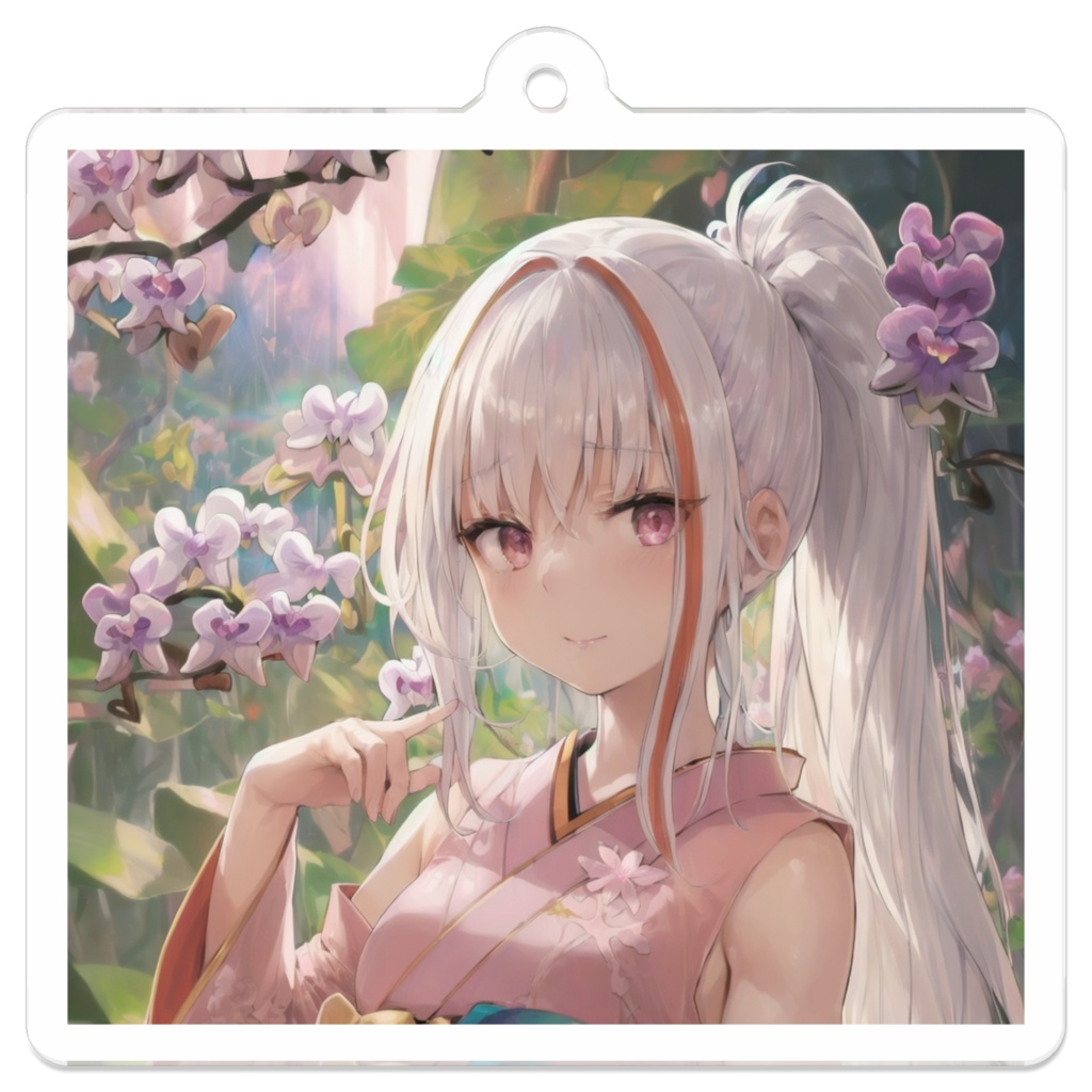 着物リズベッドちゃんアクリルキーホルダー