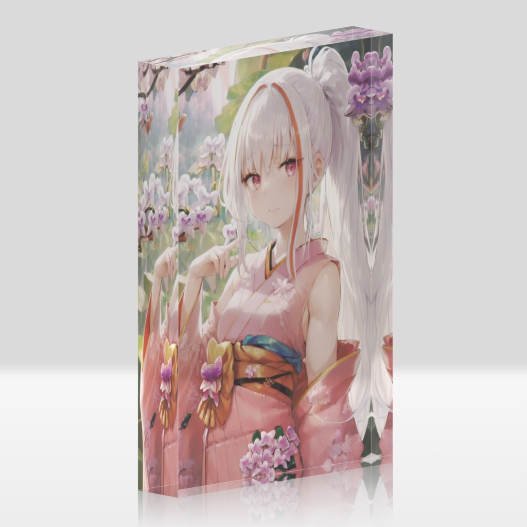 着物リズベッドちゃんアクリルブロック
