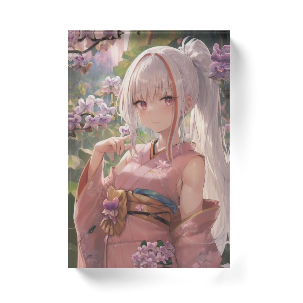 着物リズベッドちゃんアクリルブロック