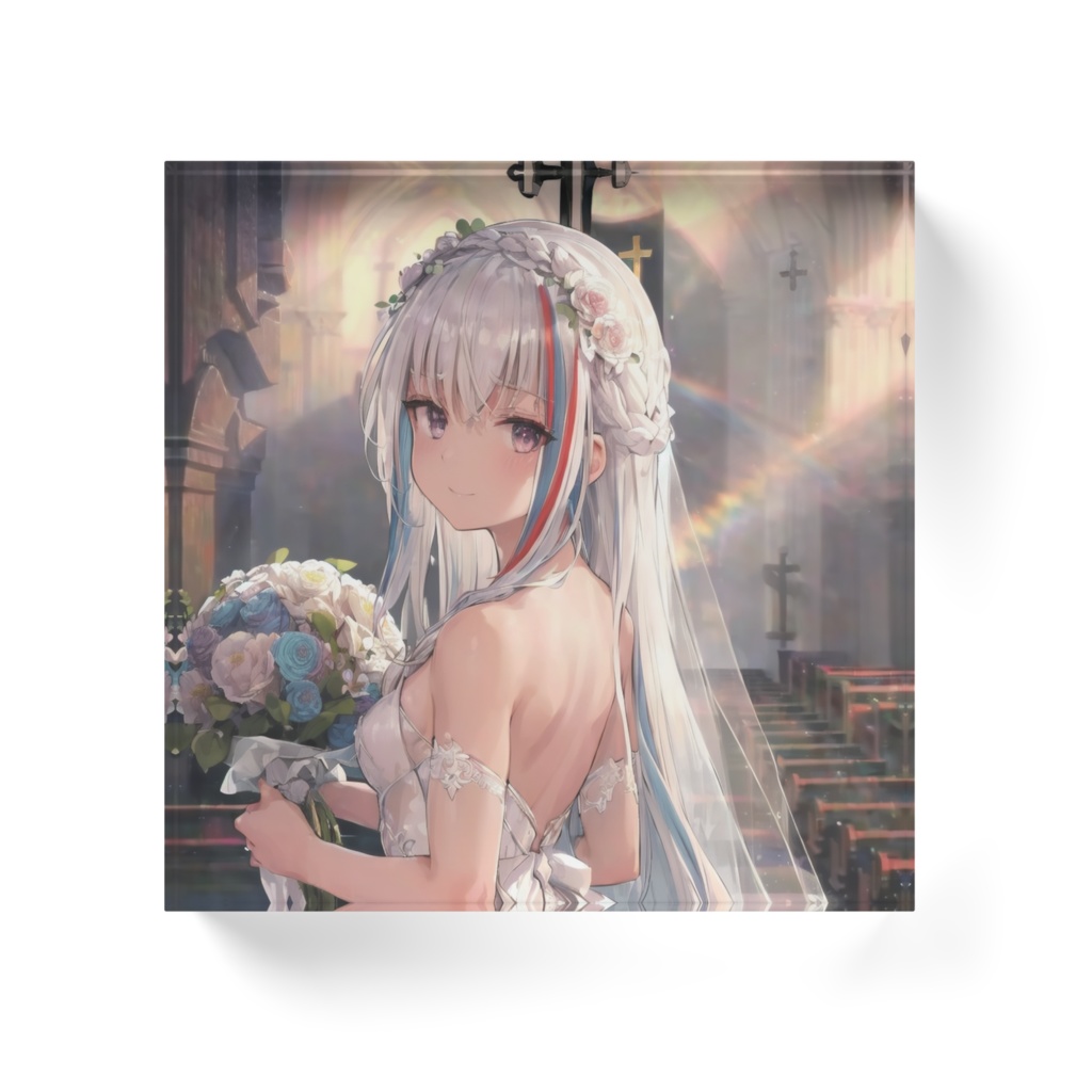 花嫁リズベッドちゃんアクリルブロック