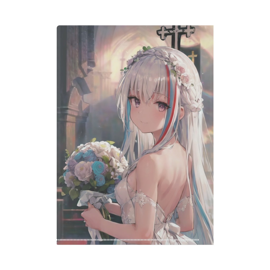 リズベクリアファイルA(へそ出し&花嫁)