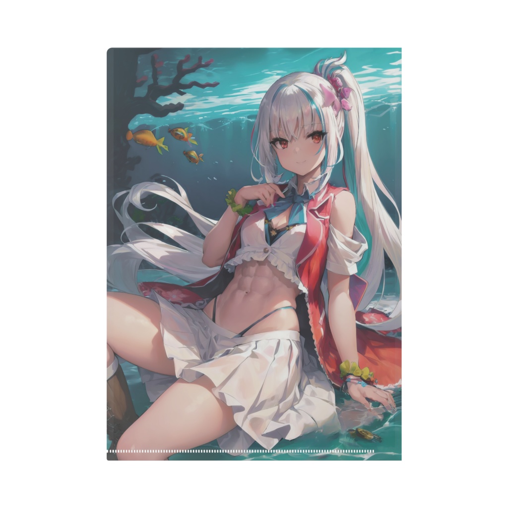 リズベクリアファイルB(海中その1)
