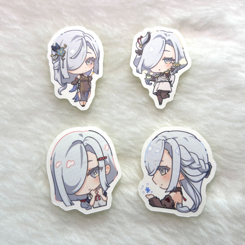 申鶴ステッカー