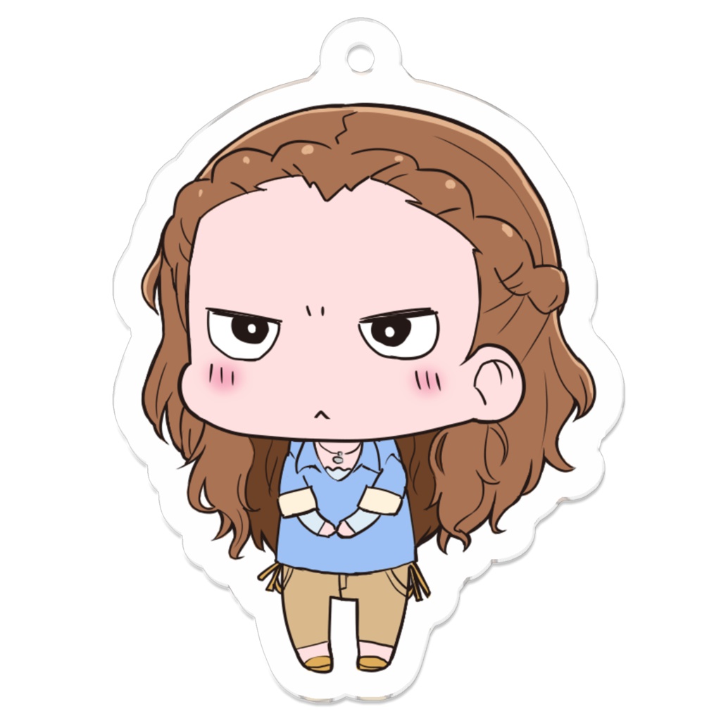かんたん関裕美　アクリルキーホルダー