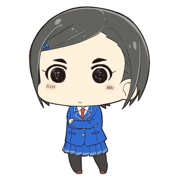 かんたん松尾千鶴 アクリルキーホルダー