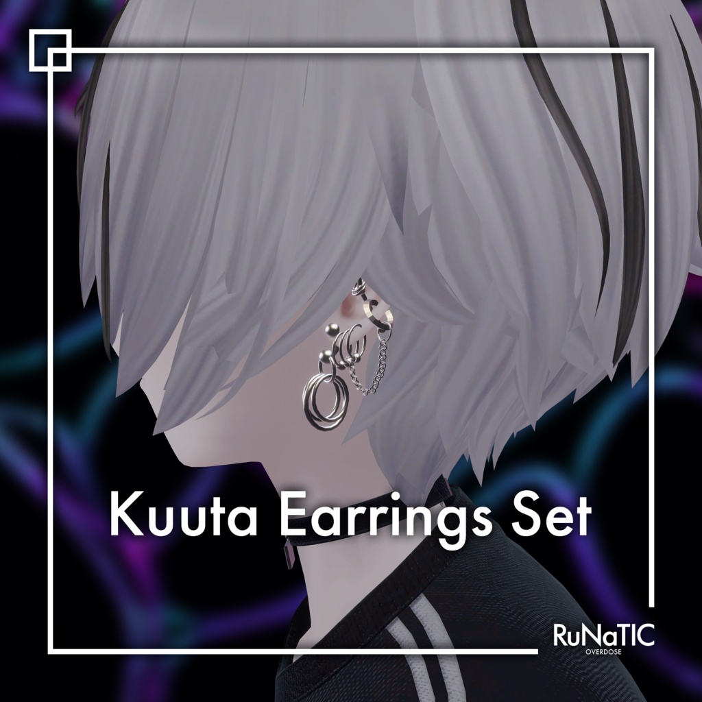 Shinra & Kuuta Earrings Set